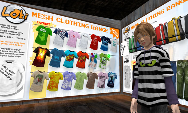 Loki Mesh Clothing Range