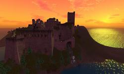 German Castle Ruin